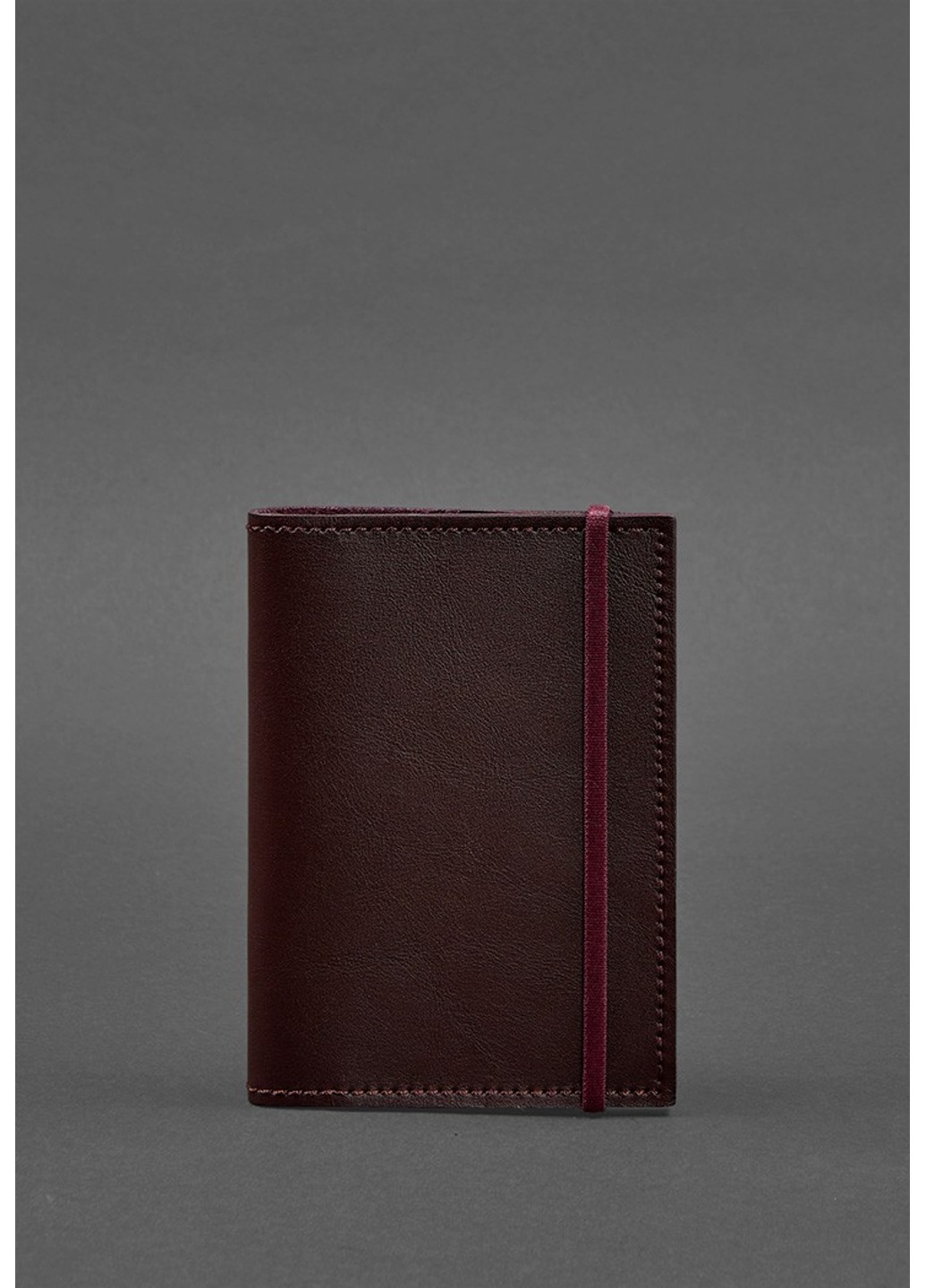 Шкіряна обкладинка на паспорт 1.0 Bordic BN-OP-1-VIN BlankNote (263519171)