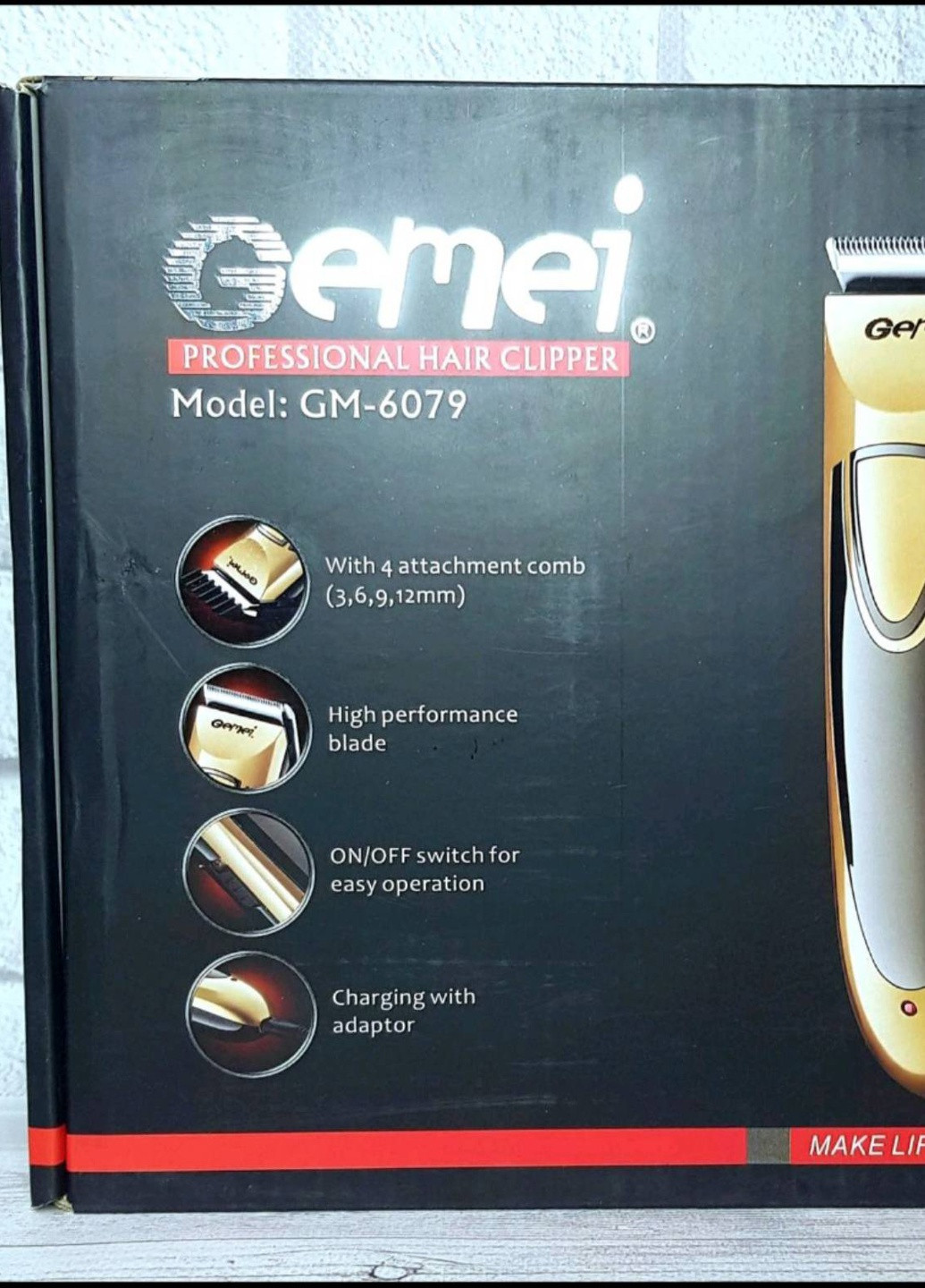Машинка для стрижки  GM - 6079 Gemei (256789958)