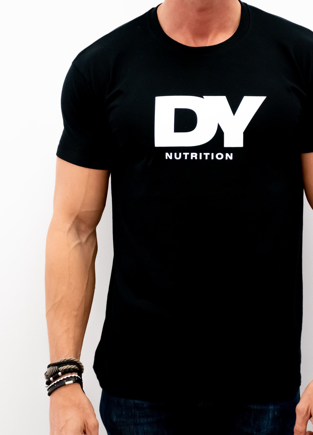 Футболка Dorian Yates T-Shirt Imperial Black- L DY Nutrition (257580618)