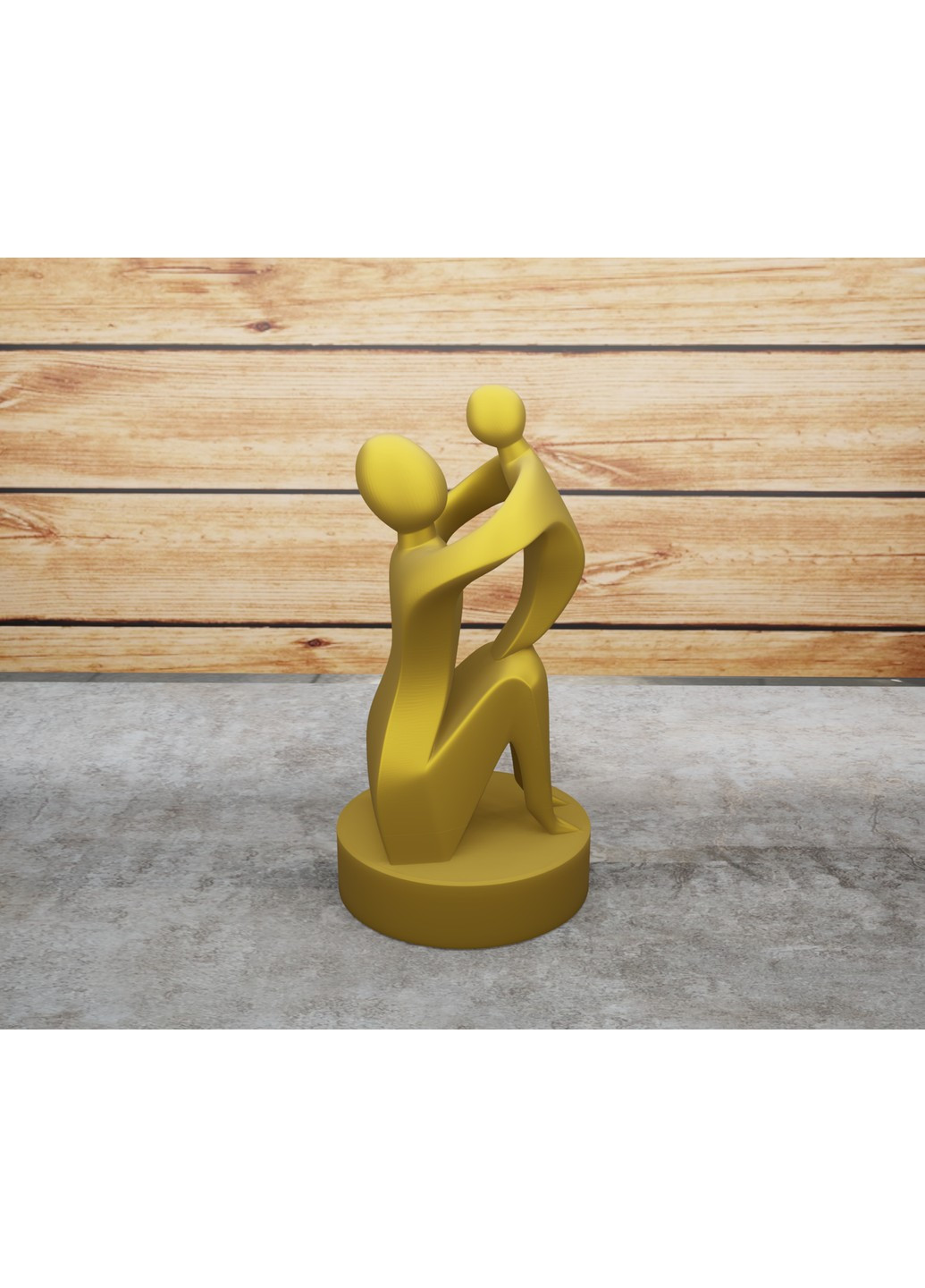 Статуетка абстракція "Мати з дитиною". ЗаСвіт (261555106)