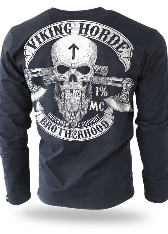 Лонгслів Viking Horde LS212BK Dobermans Aggressive чорний кежуали