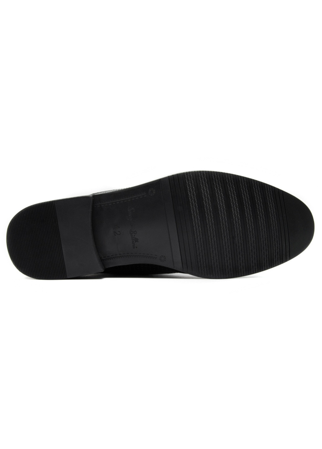 Черные вечерние туфли мужские бренда 9200308_(1) Sergio Billini без шнурков