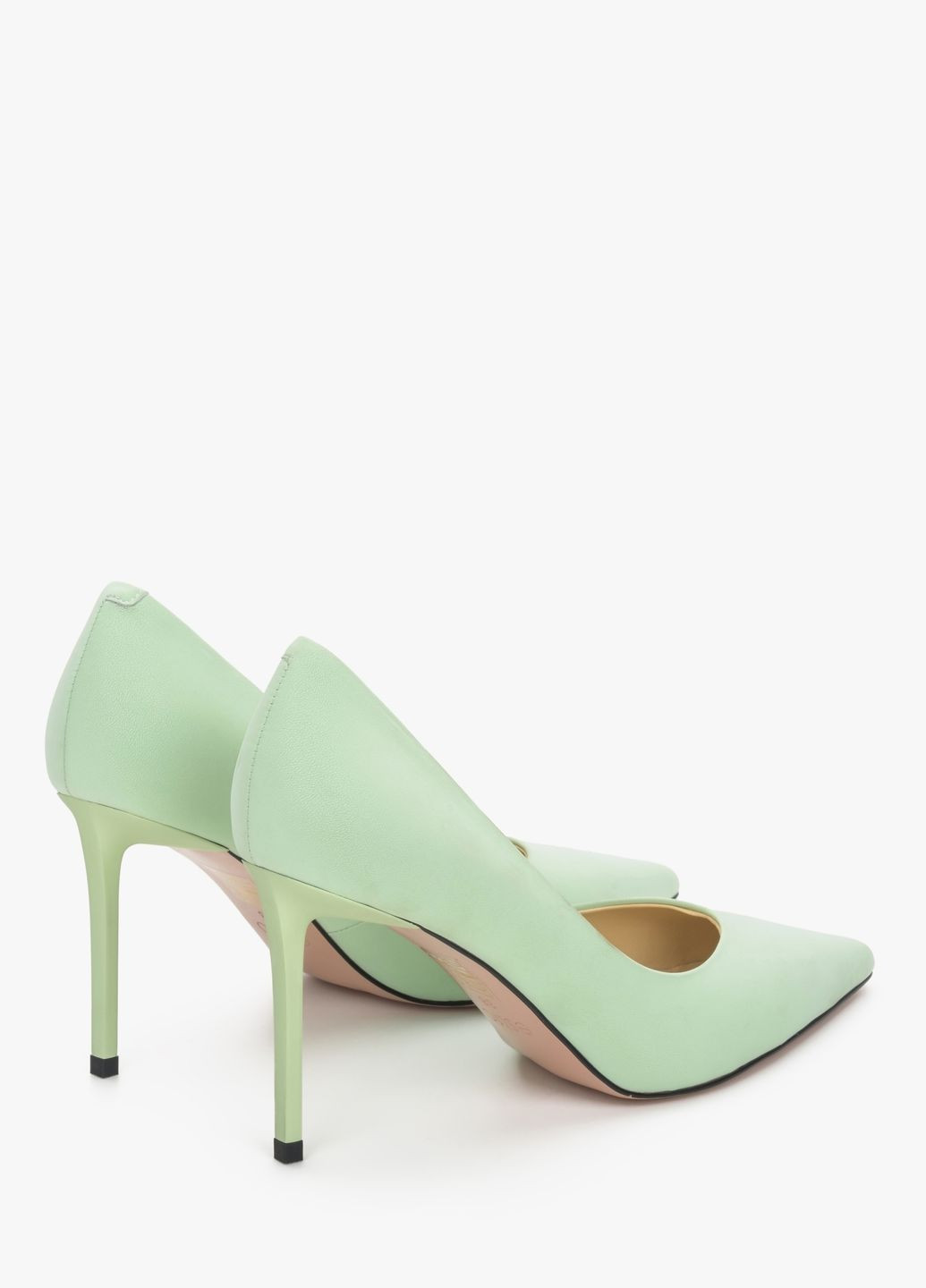 Туфли, цвет зеленый Estro