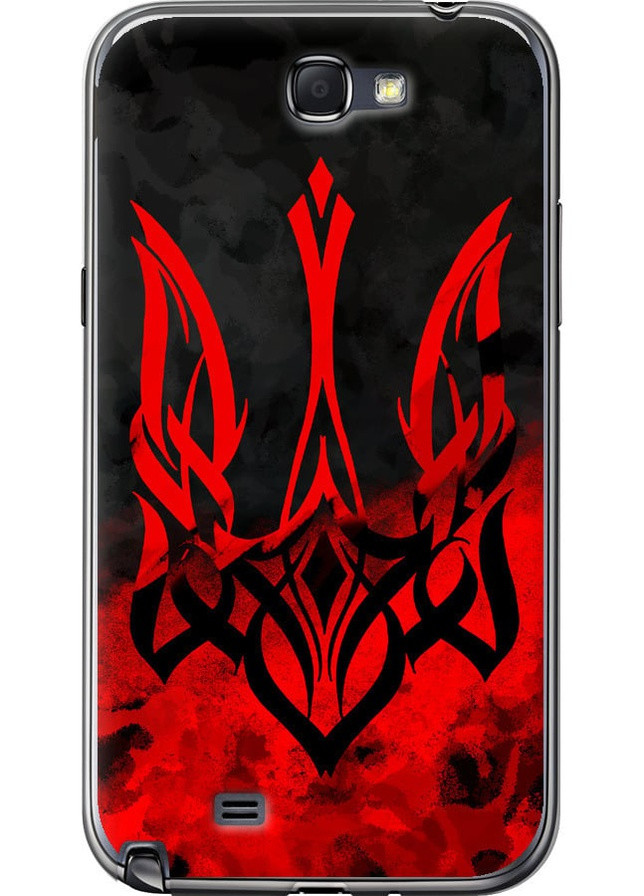 Силиконовый чехол 'Герб Украины v2' для Endorphone Samsung Galaxy Note 2 N7100 (258262774)