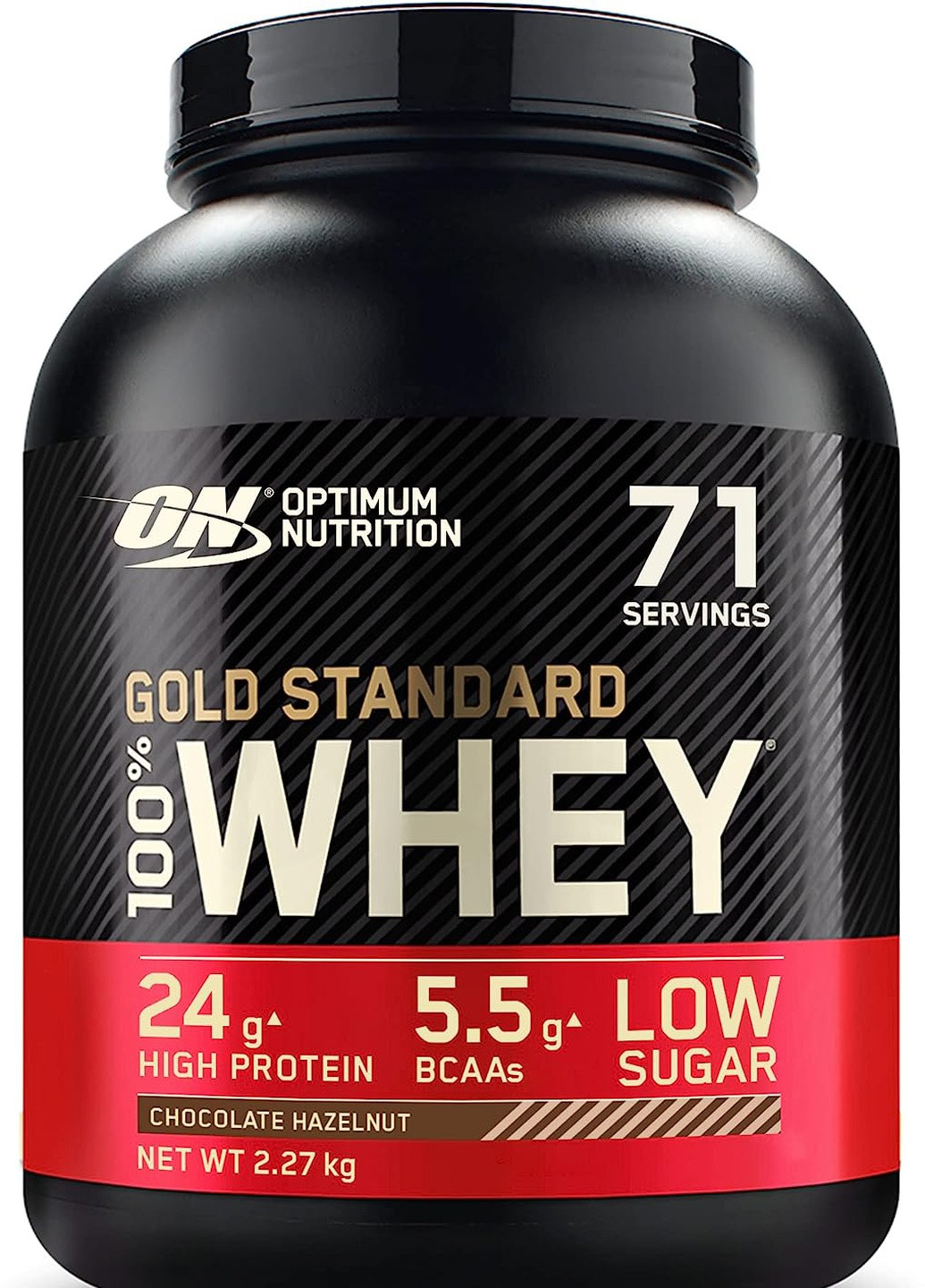 Протеїн Optimum Gold Standard 100% Whey 2273 g (Chocolate Hazelnut) EU Optimum Nutrition (259967305)
