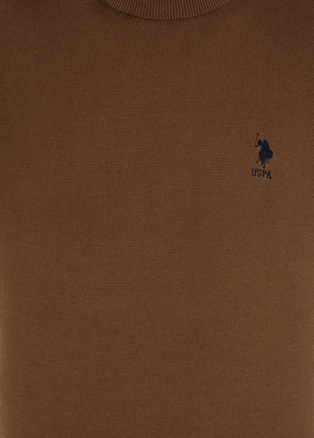 Коричневый свитер u.s. polo assn. мужской U.S. Polo Assn.