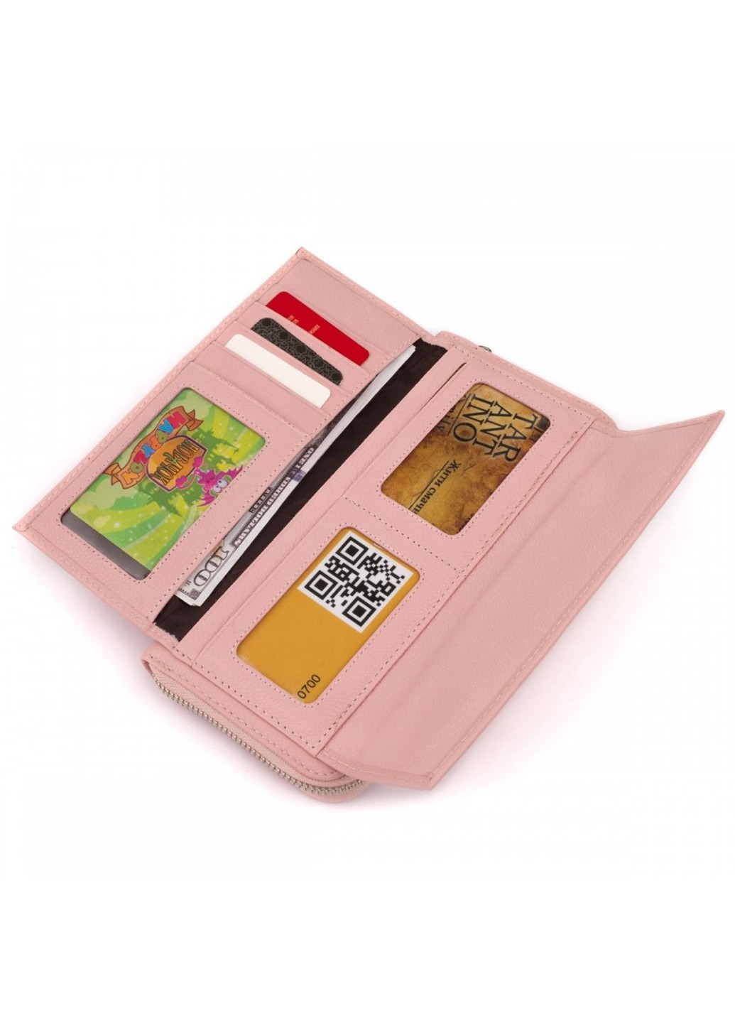 Жіночий шкіряний гаманець ST Leather 19297 Рожевий ST Leather Accessories (262453752)