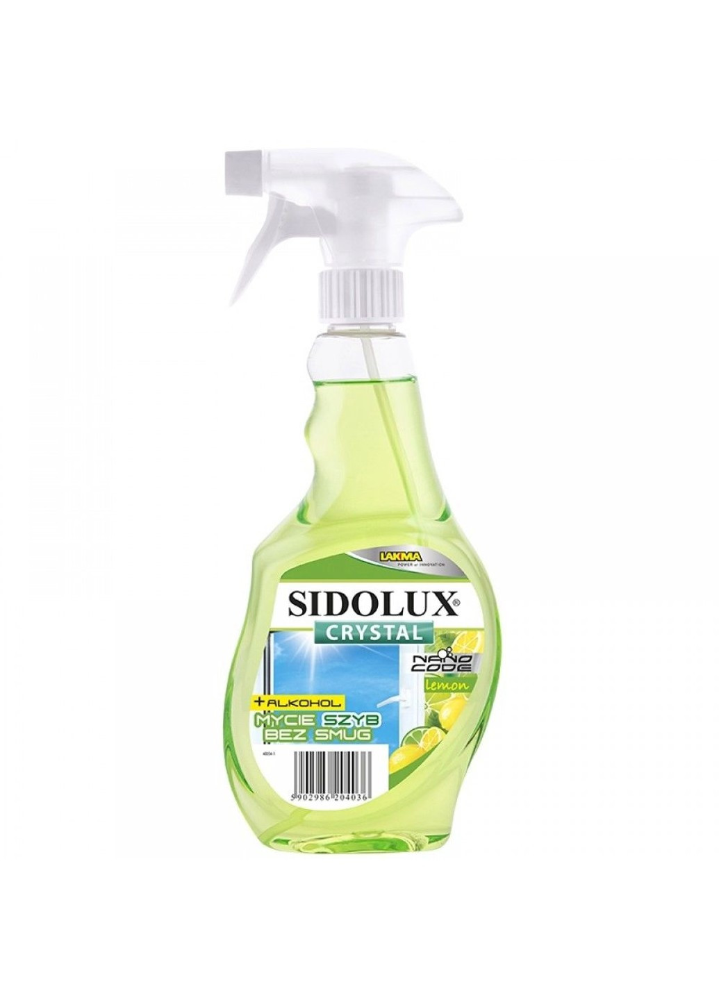 Средство для мытья окон и стеклянных поверхностей Лимон 0,5л Sidolux (273438915)