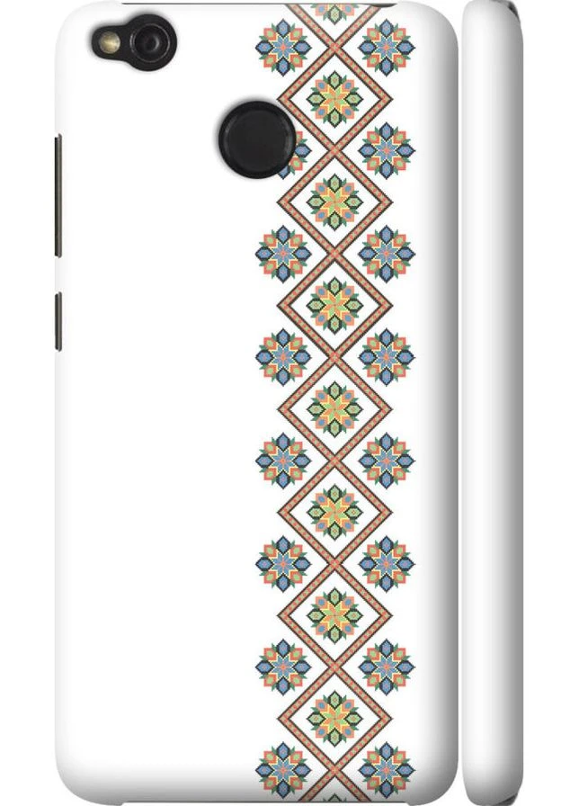 3D пластиковый матовый чехол 'Вышиванка 24' для Endorphone Xiaomi Redmi 4X (269345461)