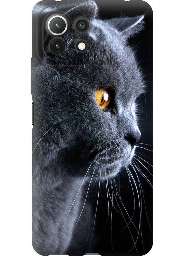 Силиконовый чехол 'Красивый кот' для Endorphone xiaomi mi 11 lite (257881564)