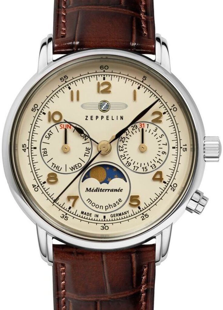 Часы 9637-5 кварцевые классические Zeppelin (275929685)