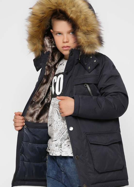Синя зимня куртка X-Woyz