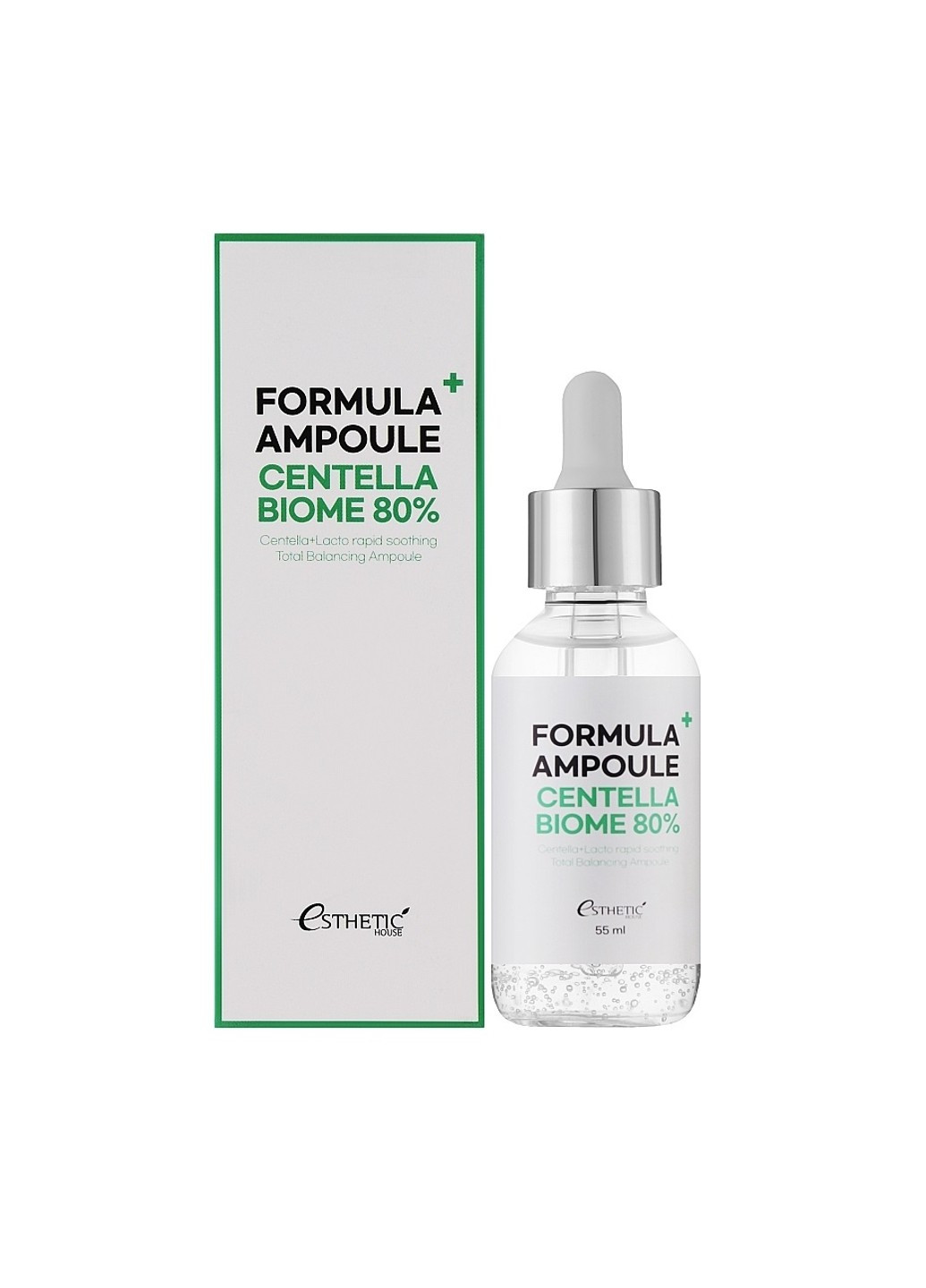 Сыворотка для лица Биом Formula Ampoule Centella Biome 80% 55 мл Esthetic House (276844060)