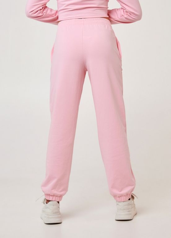 Дитячі штани 95% Бавовна | Демісезон 146, 152, 158, 164 | Зручні, манжета на резинці Рожевий Smil (277694284)