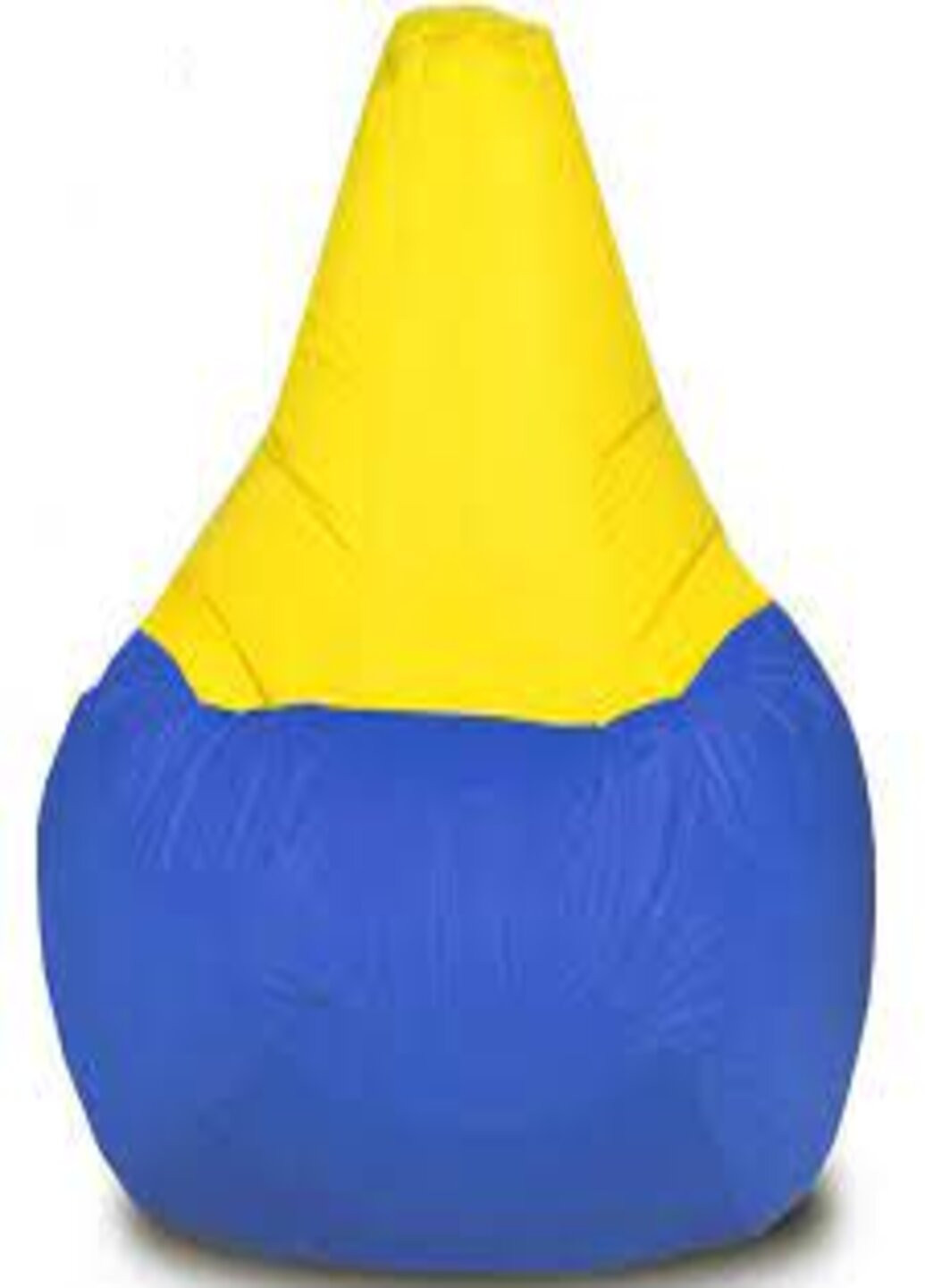 Кресломешок Груша Комби большая Синяя с Желтым No Brand (257999405)