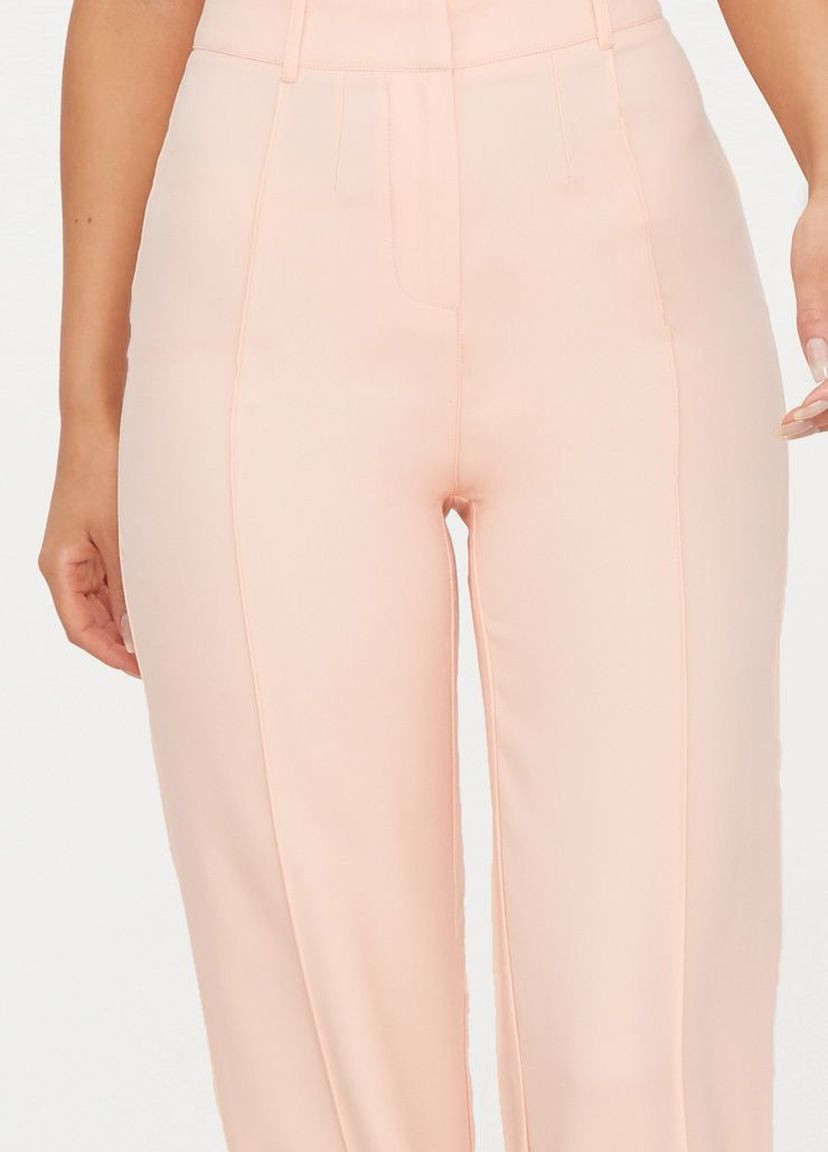 Розовые кэжуал летние брюки PrettyLittleThing