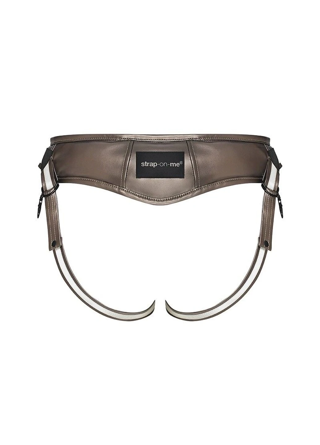 Трусики для страпона Leatherette Harness DESIROUS Strap-On-Me (259751550)