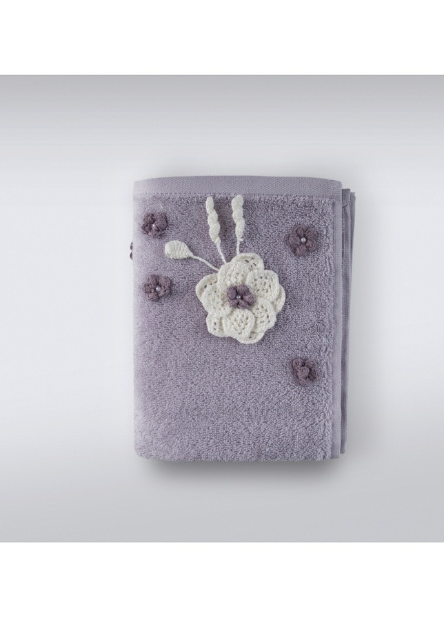 Irya полотенце - lona lila лиловый 70*140 орнамент лиловый производство - Турция