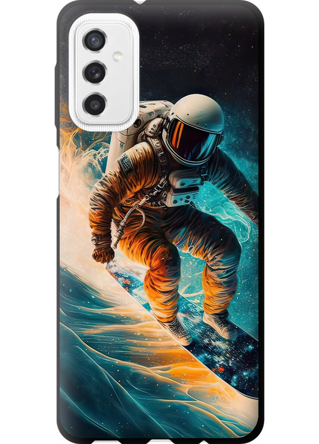 TPU чорний чохол 'Сноубордист' для Endorphone Samsung Galaxy M52 M526B (258089999)