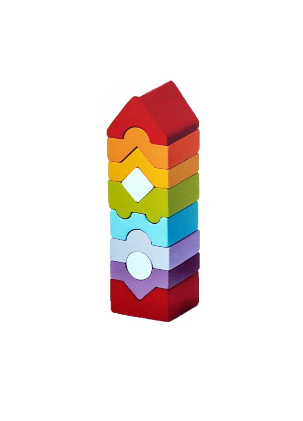 Пирамидка LD-10 цвет разноцветный ЦБ-00097227 No Brand (259465465)