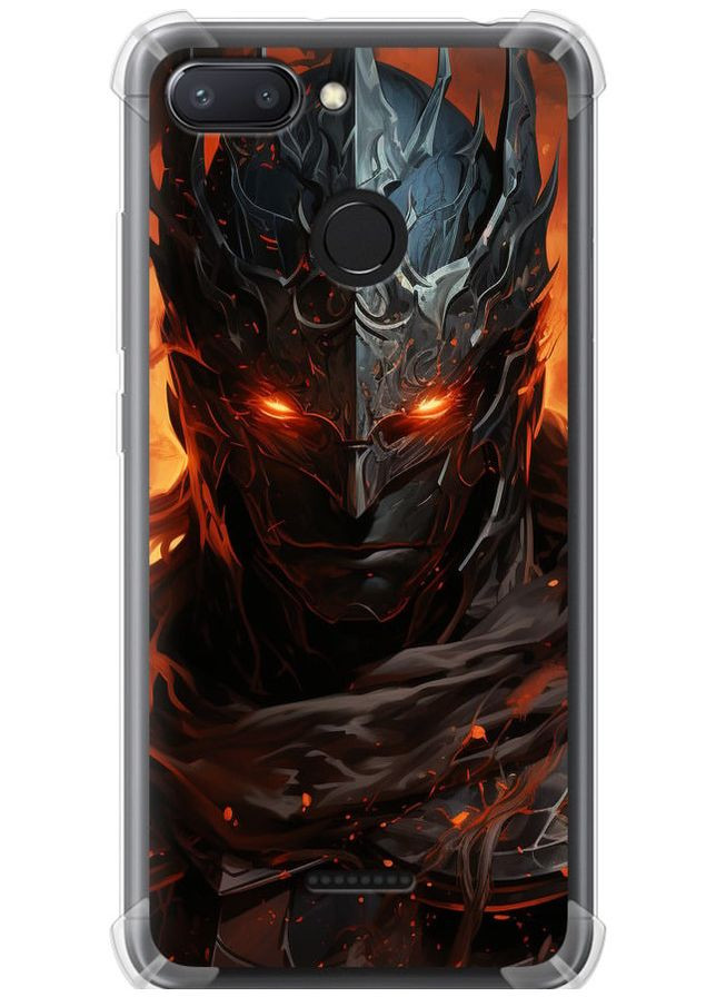 Силіконовий протиударний с посиленими кутами чохол 'Темний лицар' для Endorphone Xiaomi Redmi 6 (266050825)