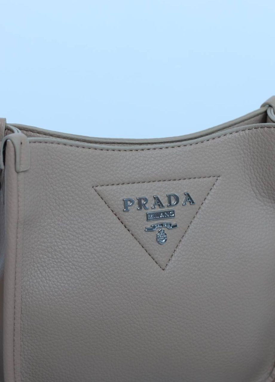 Сумочка с лого Prada beige Vakko (273747681)