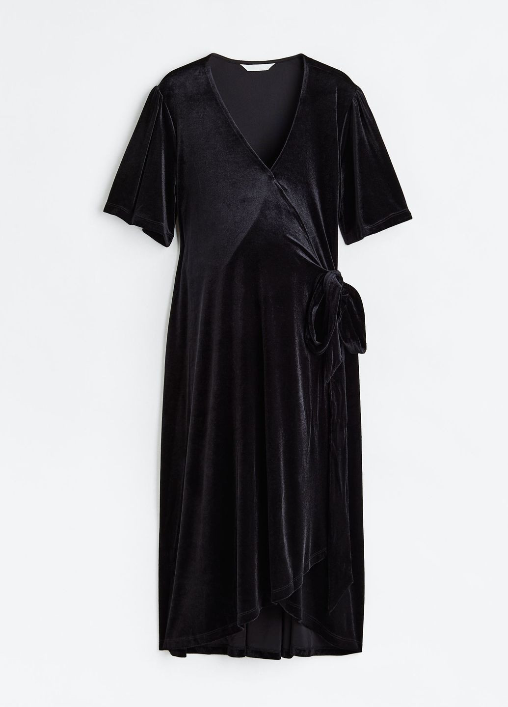 Чорна кежуал плаття для вагітних H&M однотонна