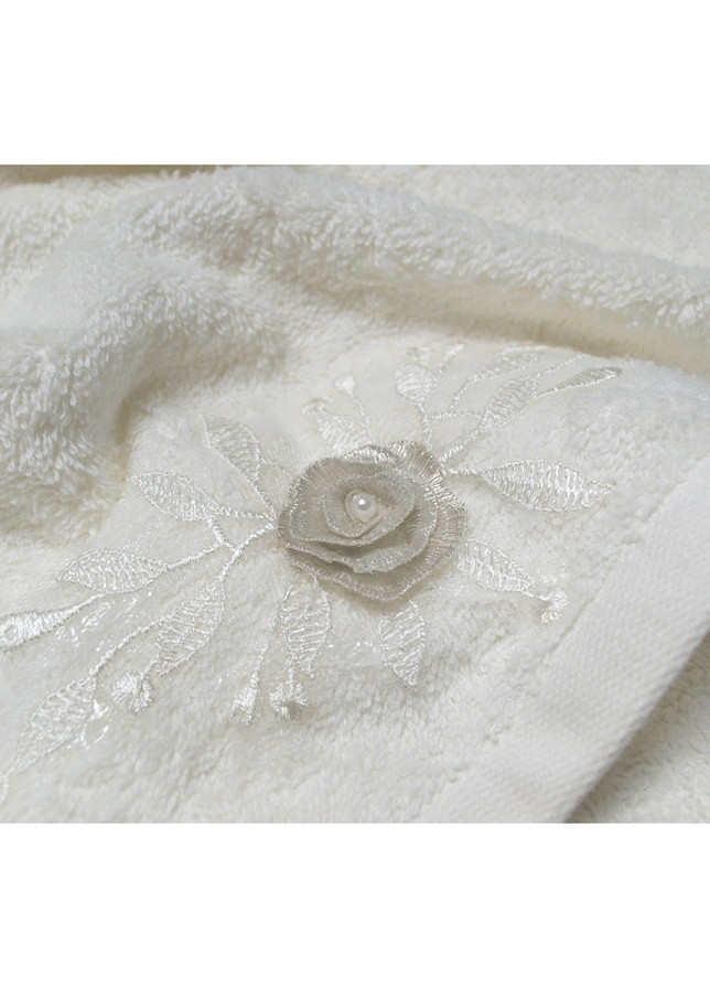 Irya полотенце wedding - heaven ekru молочный 50*90 однотонный молочный производство - Турция