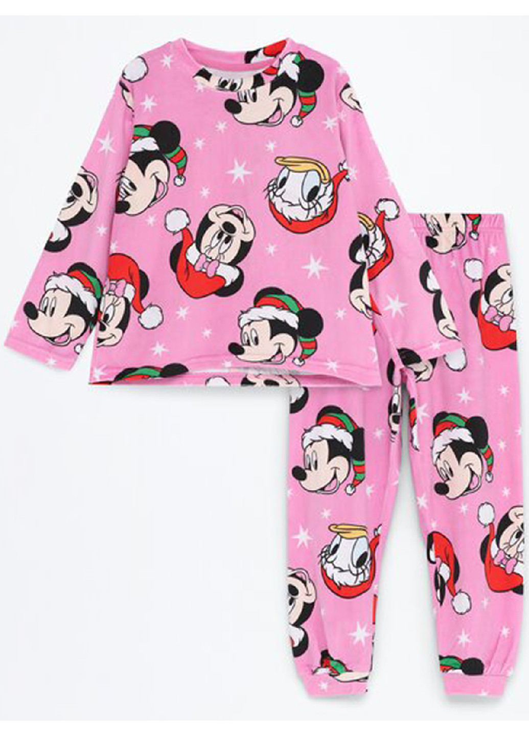 Розовая всесезон велюровая пижама (свитшот, брюки) свитшот + брюки Lefties