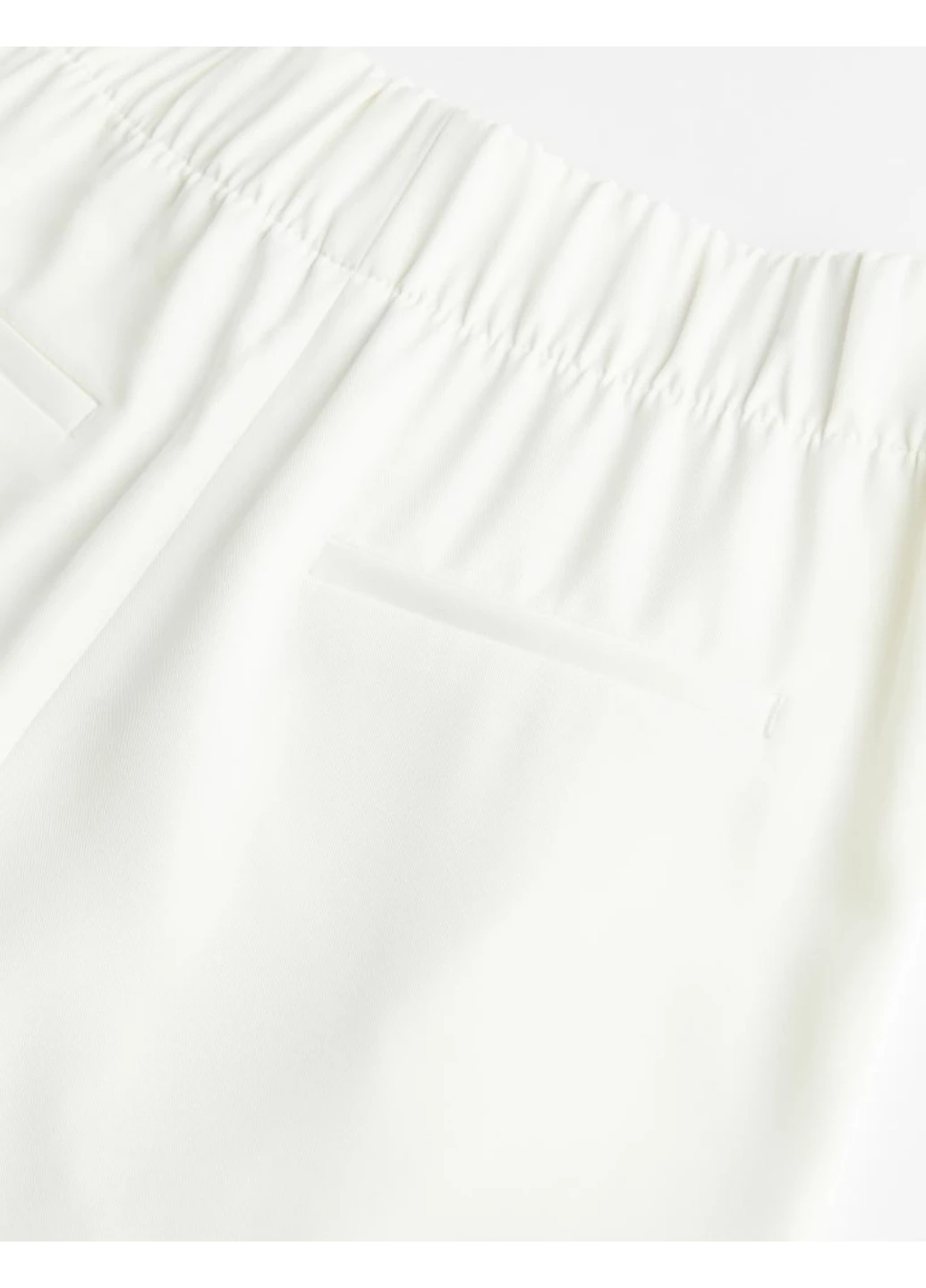 Жіночі штани кюлоти H&М (55619) XS Білі H&M (258744268)