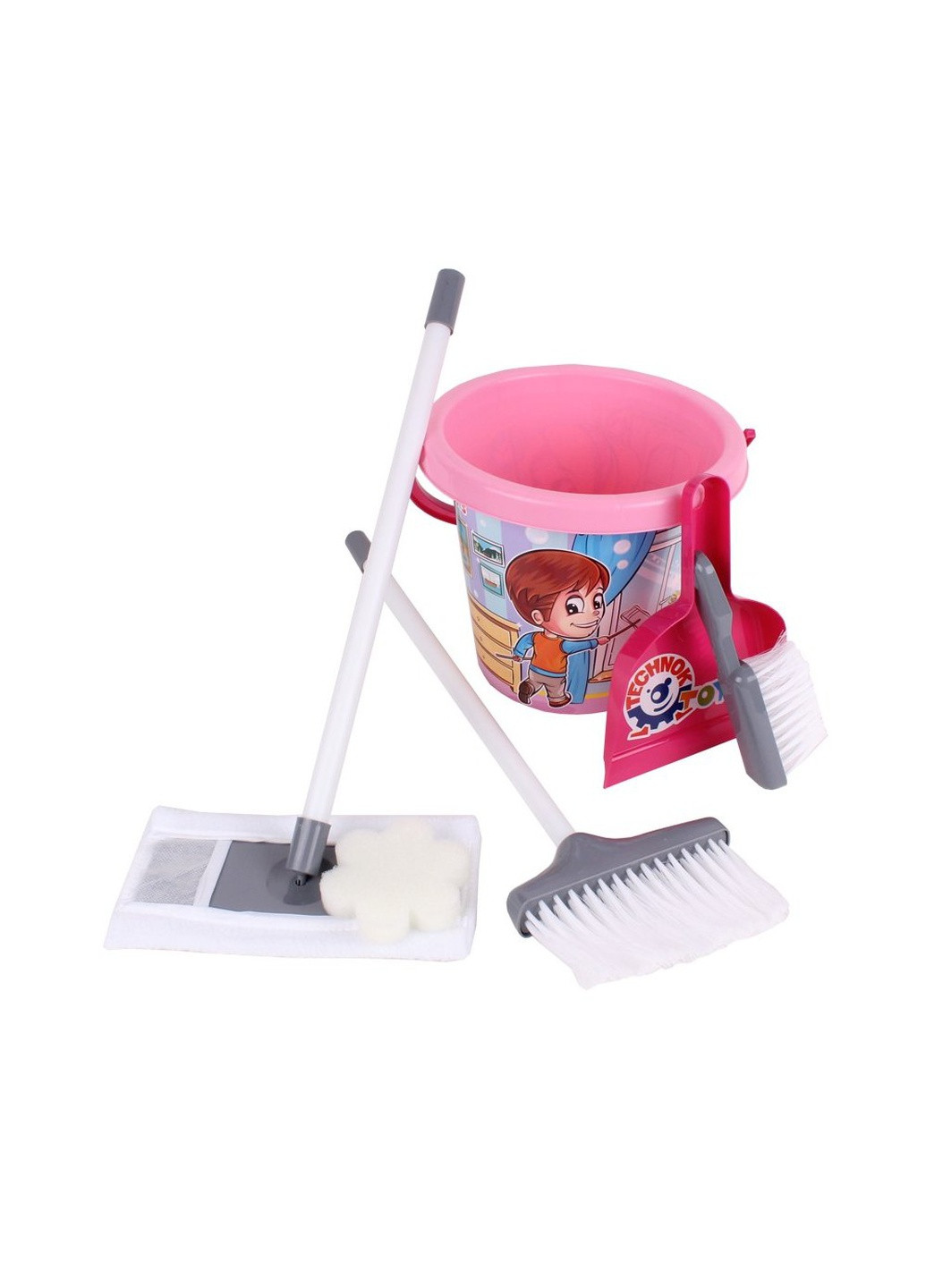 Игрушка "Набор для уборки" цвет разноцветный ЦБ-00209100 ТехноК (259465705)