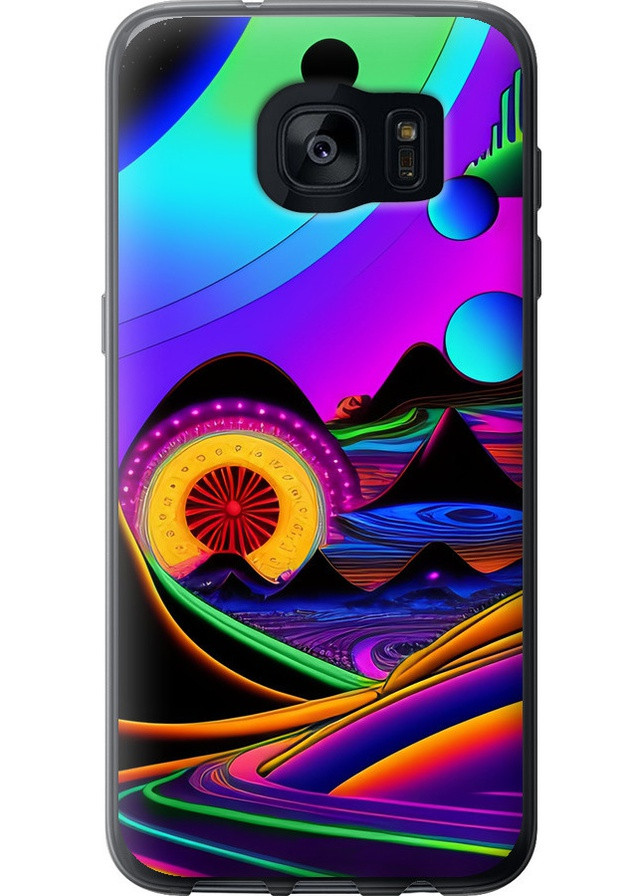 Силиконовый чехол 'Абстракция v3' для Endorphone Samsung Galaxy S7 Edge G935F (258214230)