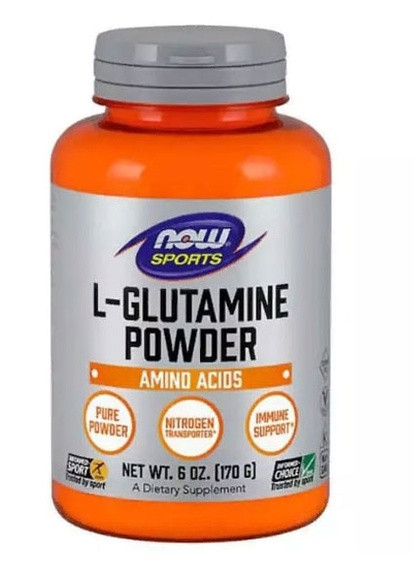 L-Glutamine Powder 170 g /91 servings/ Now Foods (257079360)