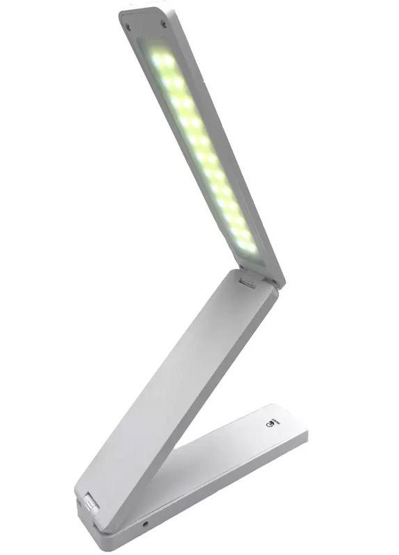 Настольная led лампа-трансформер hg-bl017 с usb кабелем 3w Desk Lamp от сети и батареек Black (257109756)