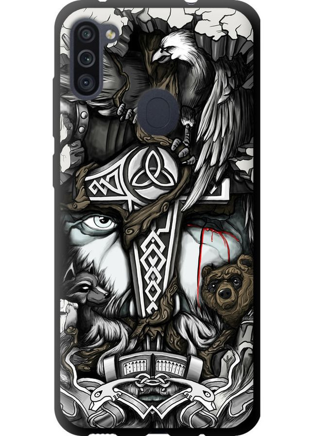 TPU чохол 'Тату Вікінг' для Endorphone Samsung Galaxy M11 M115F (260027537)