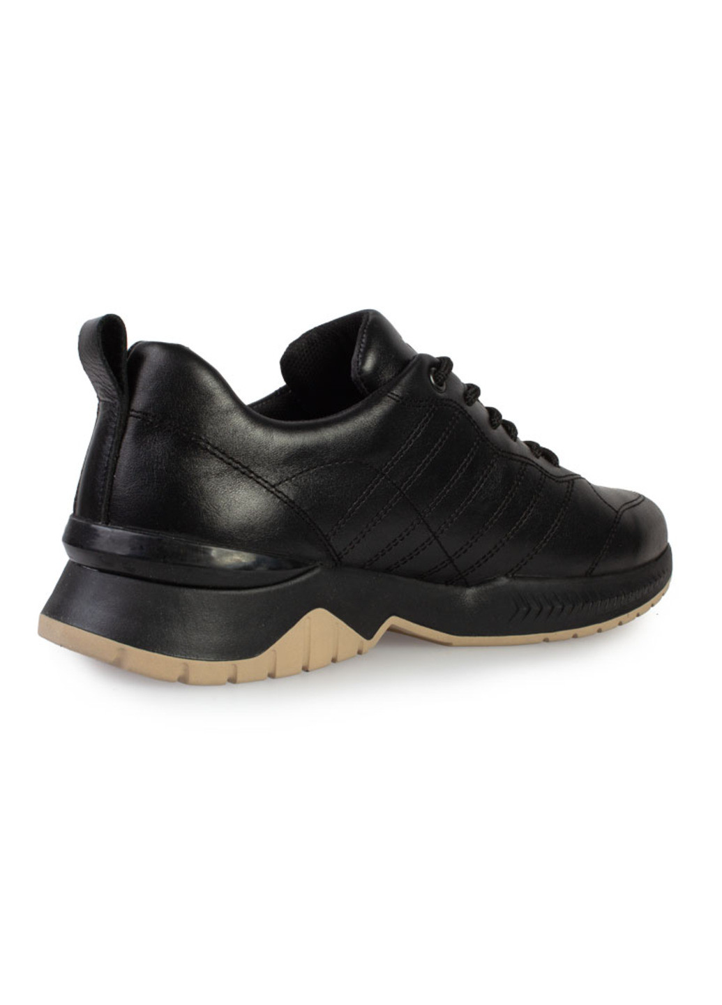 Черные демисезонные кроссовки мужские бренда 9402187_(1) ModaMilano