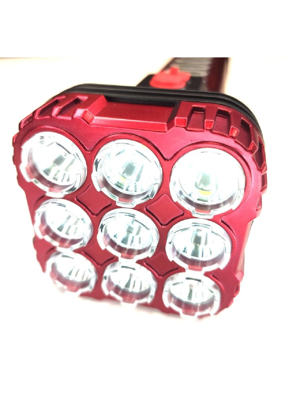Ліхтар прожектор акумуляторний ручний з бічним світлом для риболовлі кемпінгу 18W (473847-Prob) Unbranded (256666391)