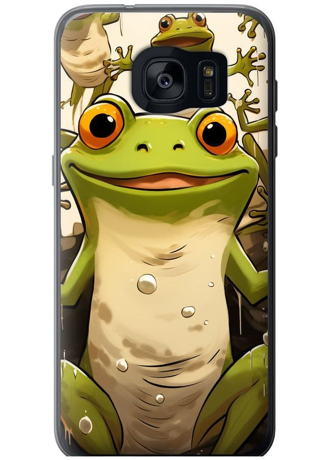 2D пластиковий чохол 'Весела жаба' для Endorphone Samsung Galaxy S7 Edge G935F (266905763)