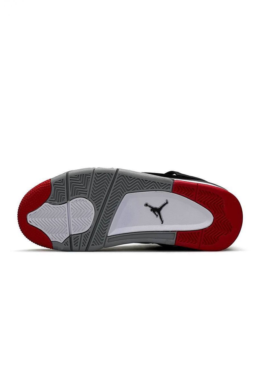 Комбіновані Осінні кросівки чоловічі,вьетнам Nike Air Jordan 4 Retro Bred