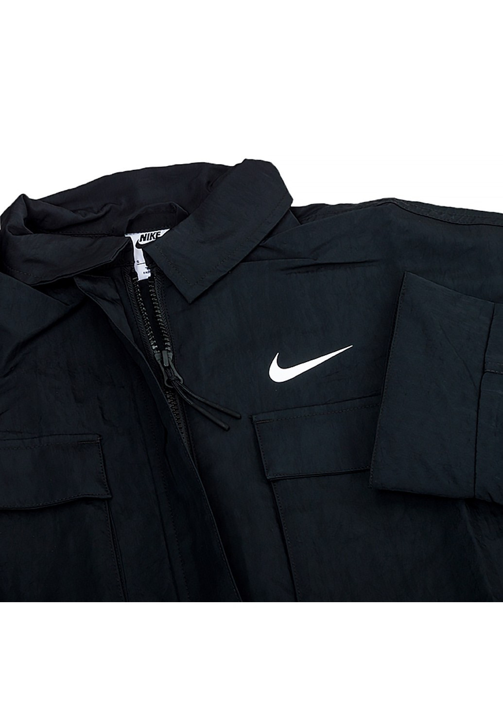 Чорна демісезонна куртка essntl wvn jkt field Nike