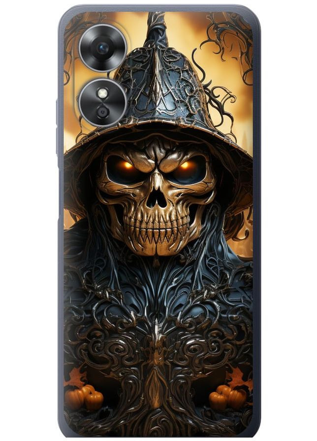 Силіконовий чохол 'Череп 2' для Endorphone Oppo A17 (266808585)