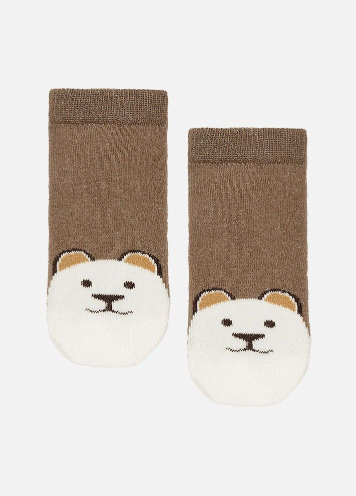 Шкарпетки для хлопчика колір коричневий ЦБ-00227773 Yuki (261241648)