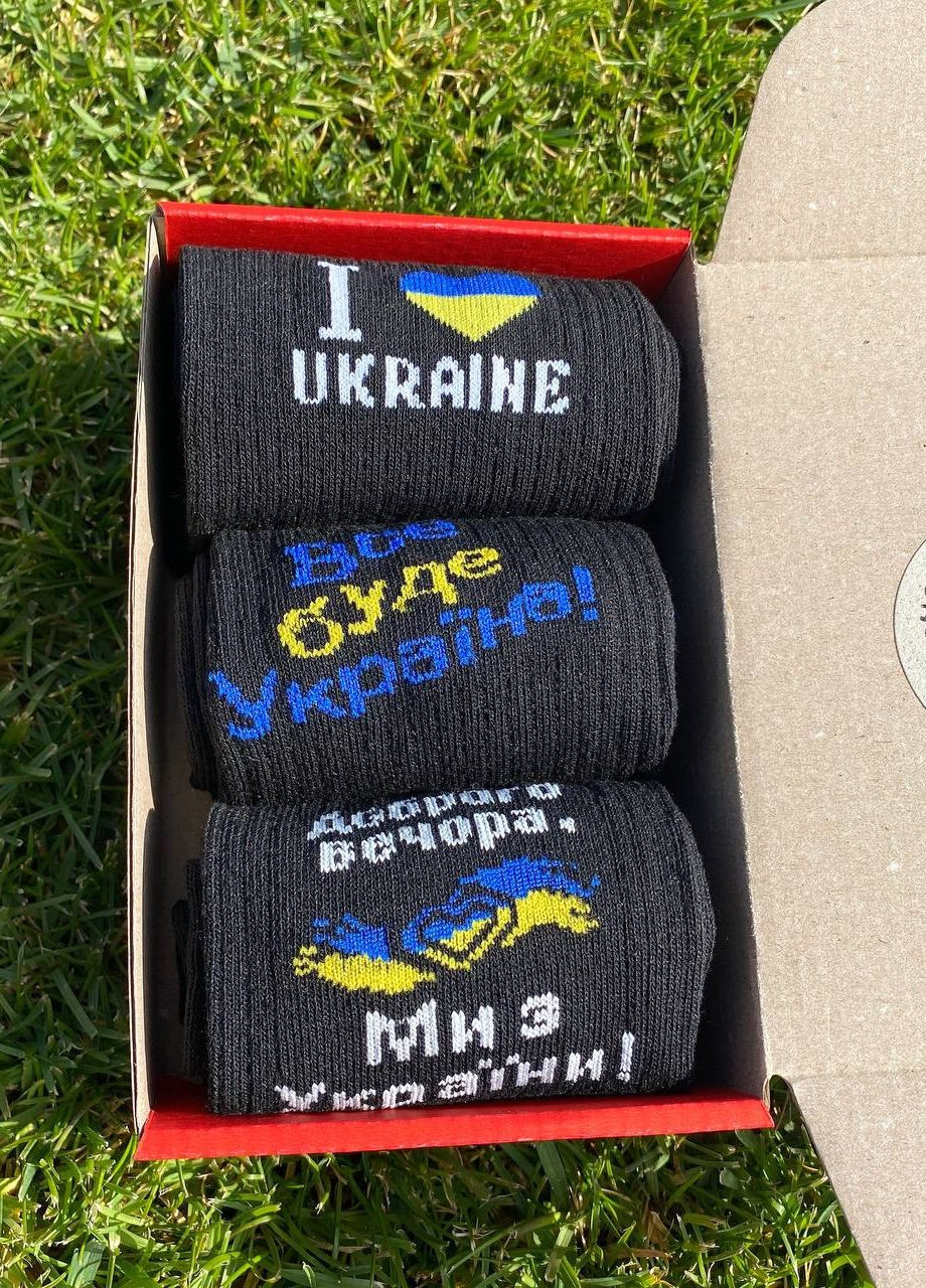 Бокс чоловічих патріотичних шкарпеток Vakko (275332337)
