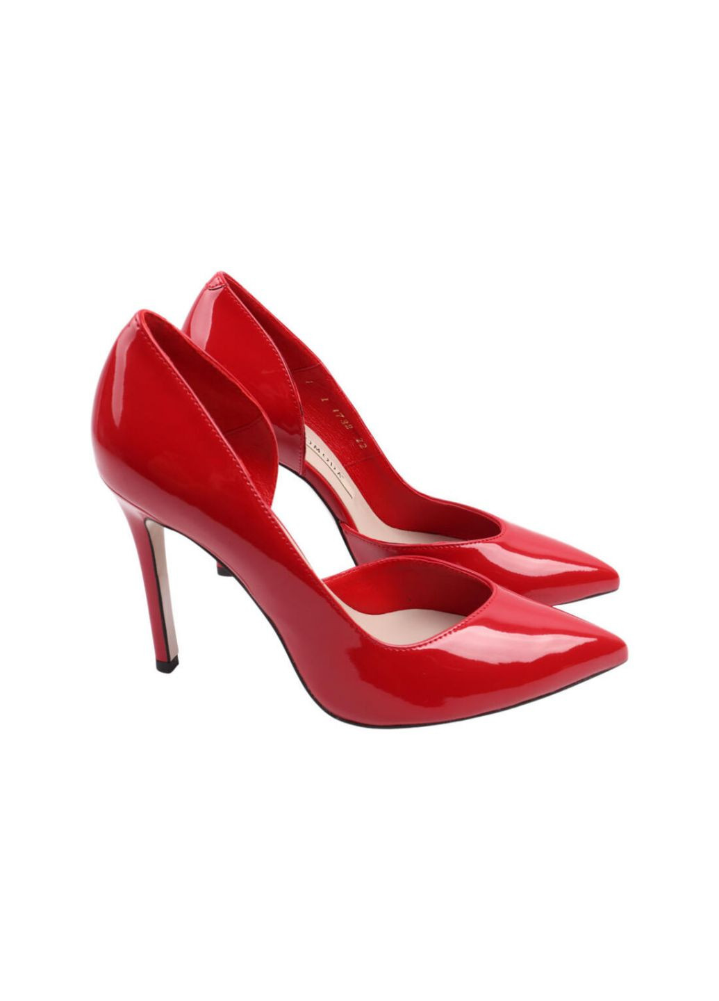 Туфлі жіночі червоні натуральна лакована шкіра Bravo Moda 101-22dt (257440170)