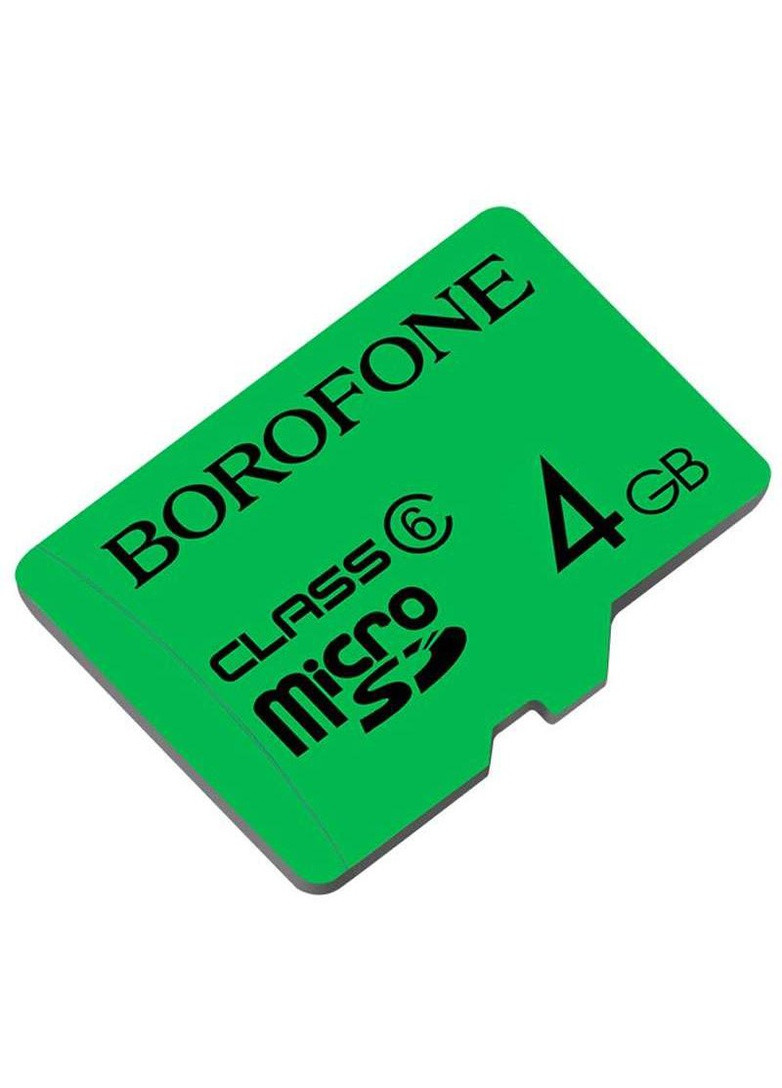 Карта памяти microSDHC 4GB TF high speed Card Class 10 Borofone (258790679)
