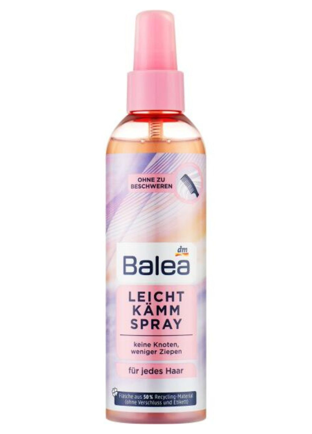 Спрей для розчісування волосся Leicht Kamm Spray 200 мл Balea (269341383)