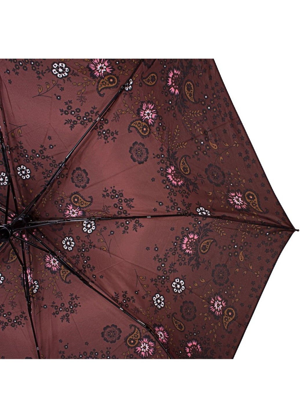 Зонт женский модный полуавтомат коричневый Airton (262975910)