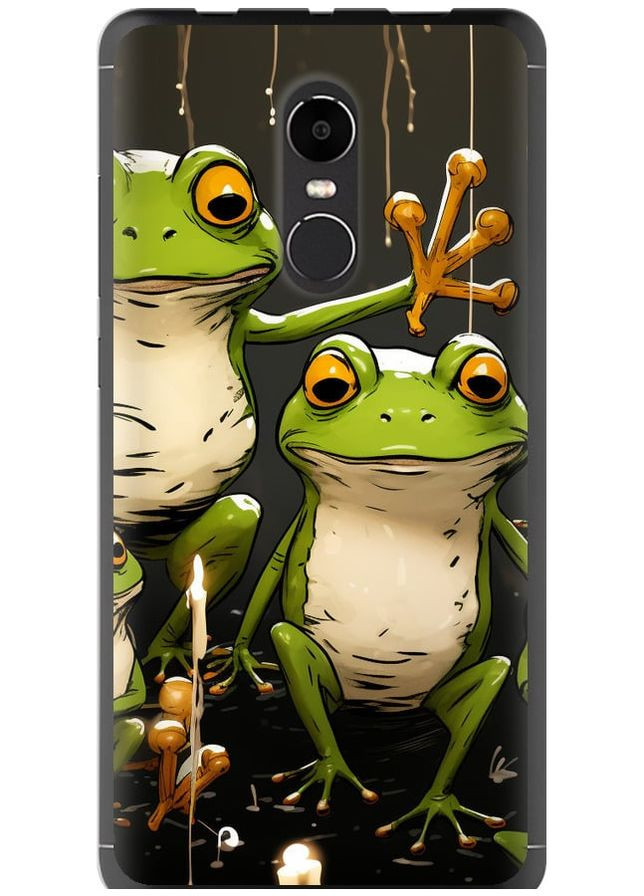 2D пластиковый чехол 'Жабки 2' для Endorphone Xiaomi Redmi Note 4X (266909745)