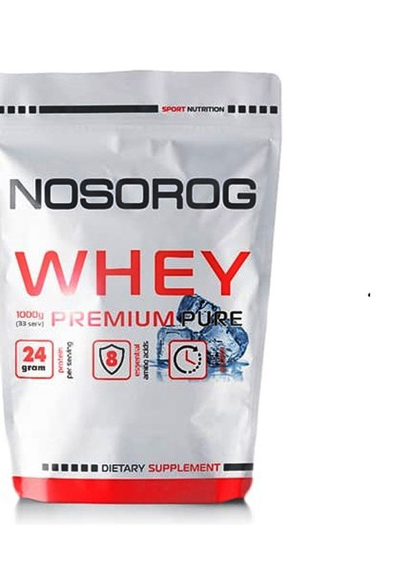 Premium Whey 1000 g /33 servings/ Pure Nosorog Nutrition (258499636)