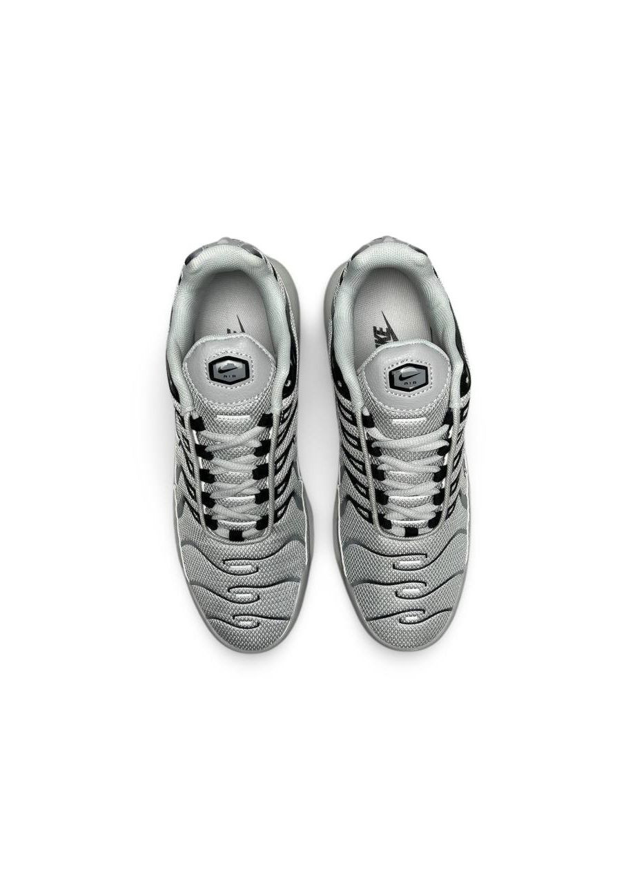 Серые демисезонные кроссовки мужские, вьетнам Nike Air Max Plus All Gray Black